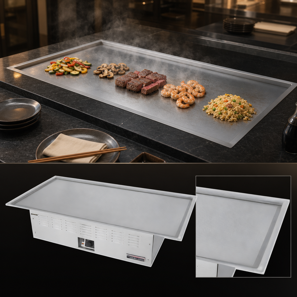 Teppan-Yaki Cooking Surface