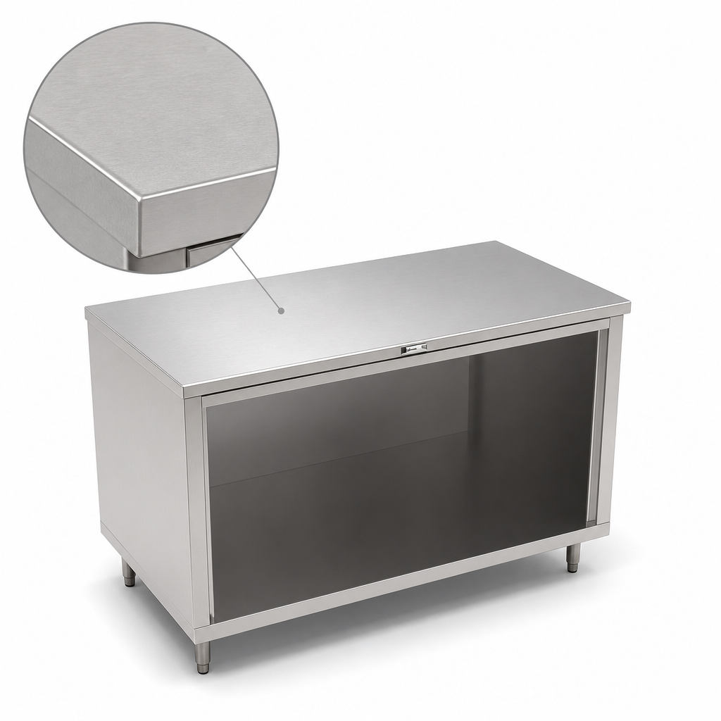 14-Gauge 300-Series Stainless Steel Top