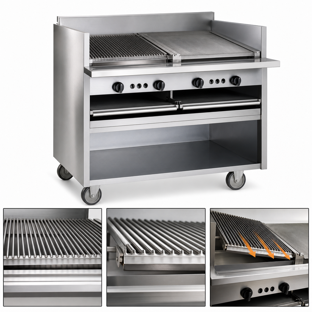 Adjustable Round Rod Top Grate