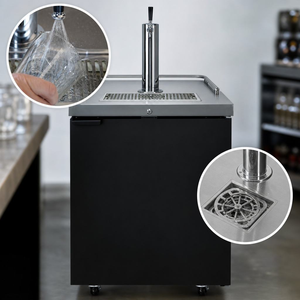 Integrated Glass Rinser