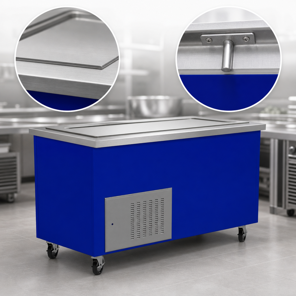 16-Gauge Stainless Steel Top