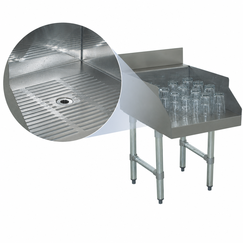 Recessed Drainboard