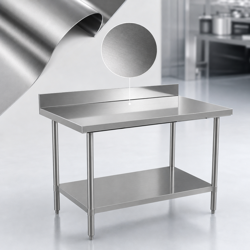 18-Gauge 430 Stainless Steel Construction