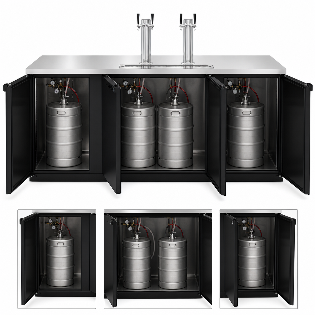 Three-Section Cabinet