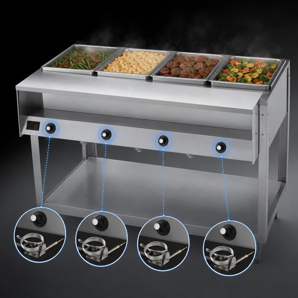 Four Independently Controlled Wells