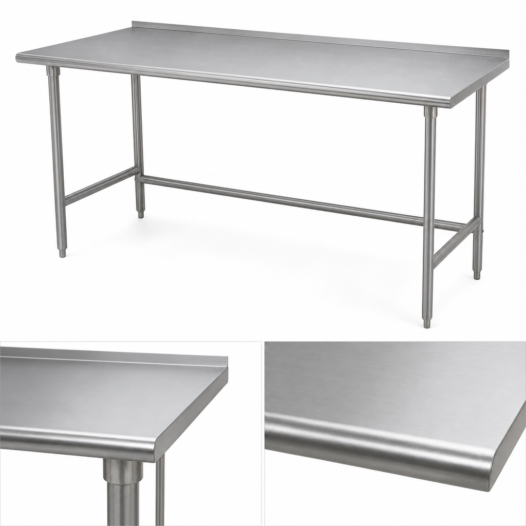16 Gauge Stainless Steel Top