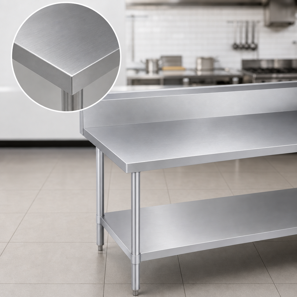 14-Gauge 300 Series Stainless Steel Top