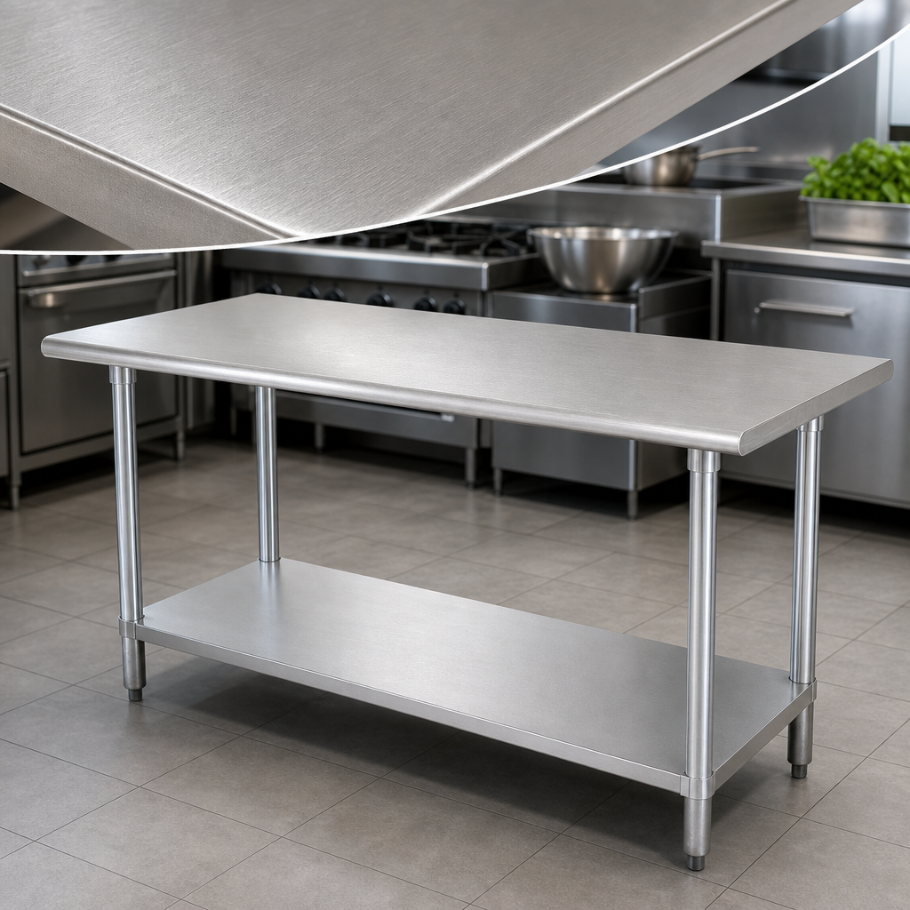 16 Gauge 430 Stainless Steel Top