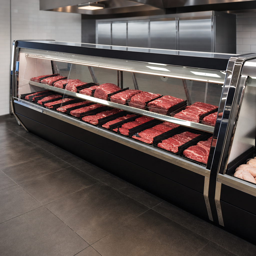 Single Duty Red Meat Display