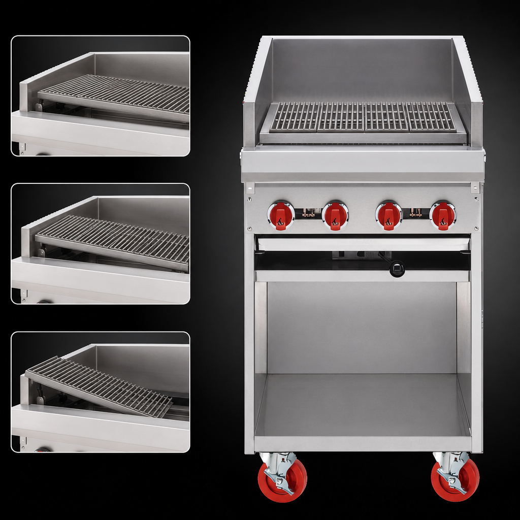 Three-Position Adjustable Grates