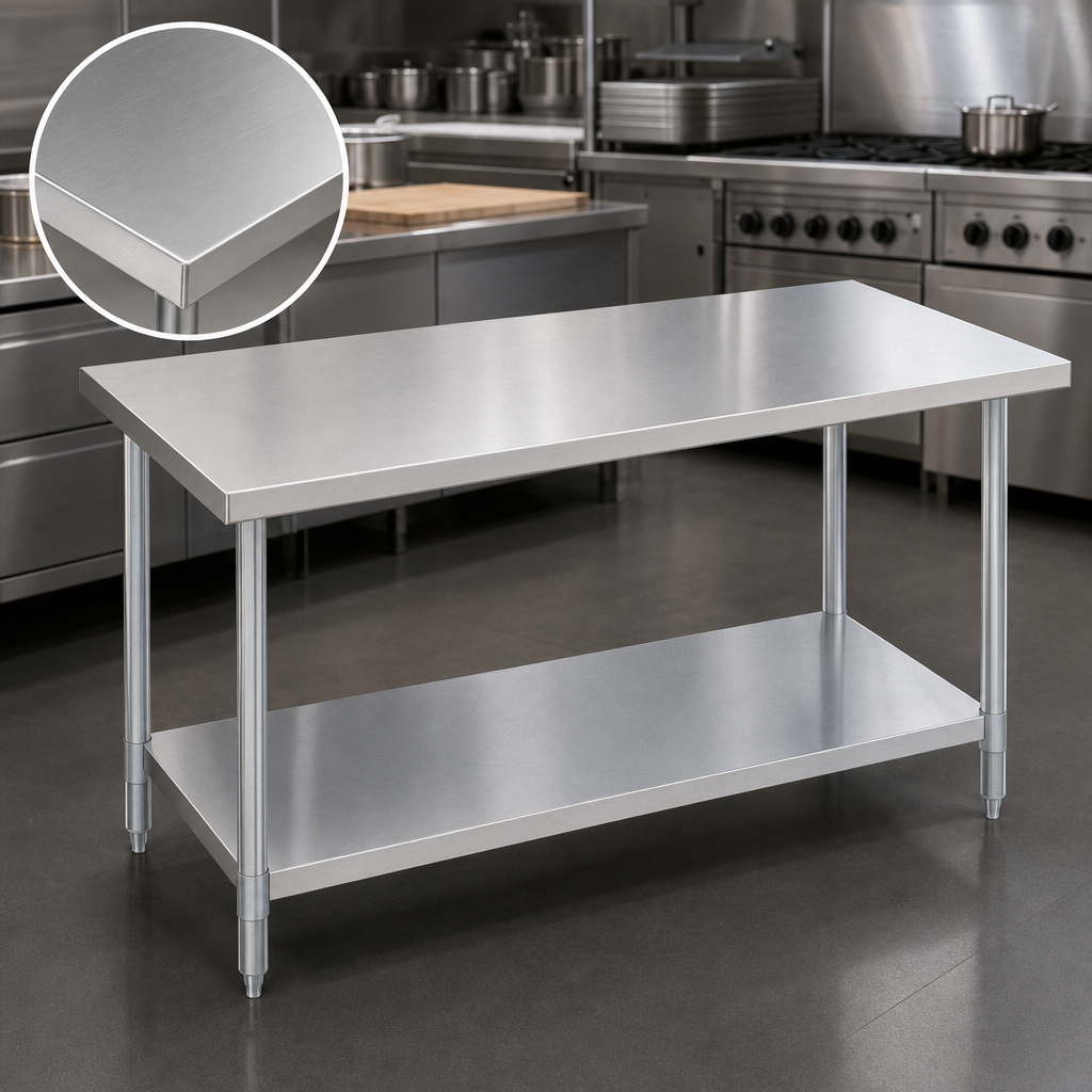 18/430 Stainless Steel Flat Top