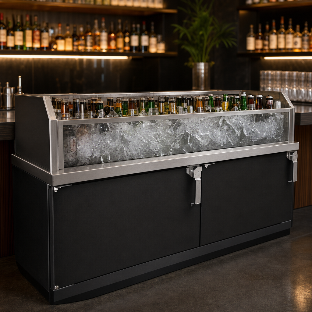 Back-Bar Beverage Display
