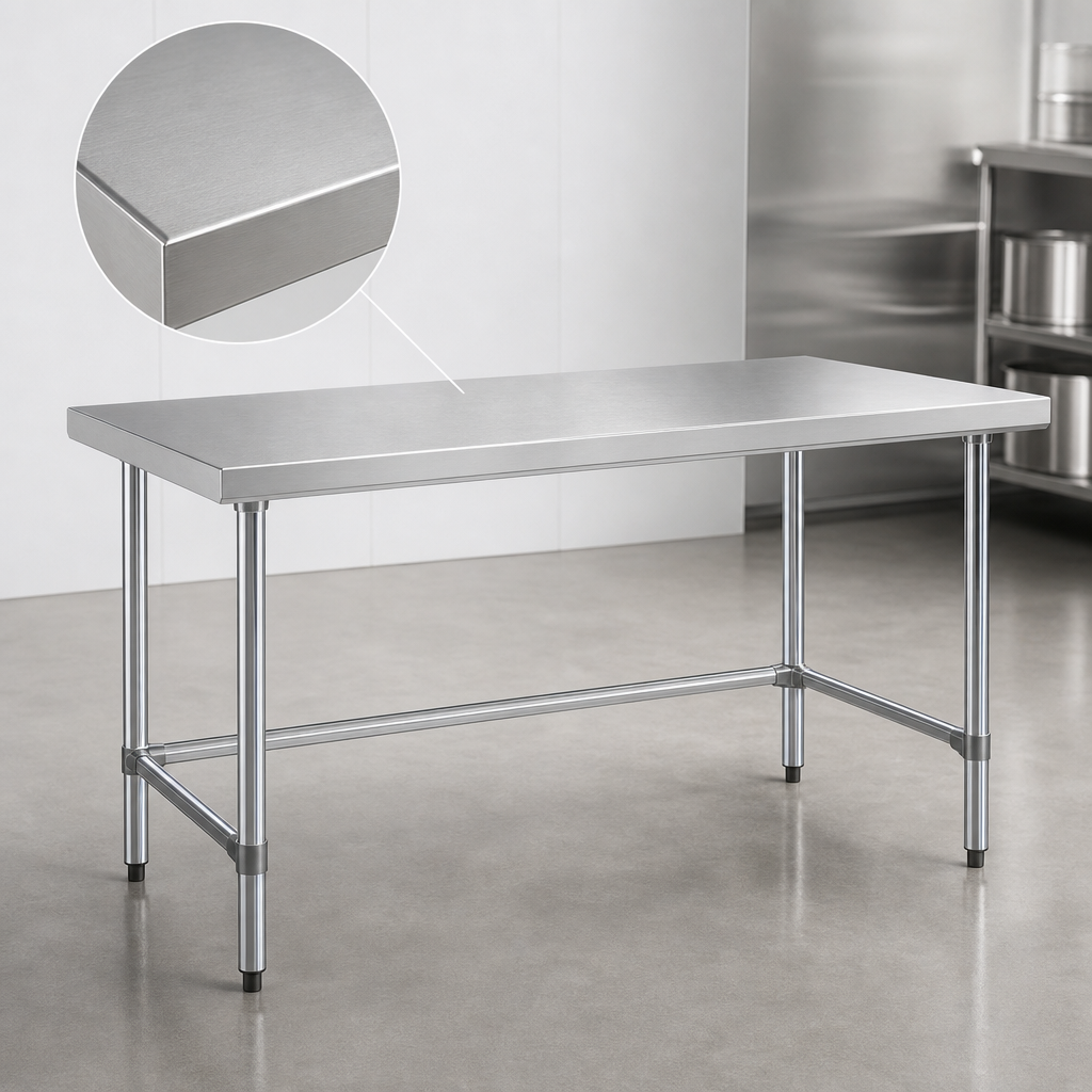 18 Gauge 430 Stainless Steel Top