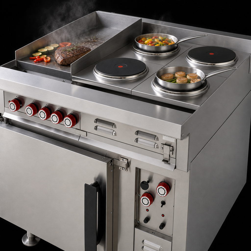 Hot Top and French Plate Cooktop