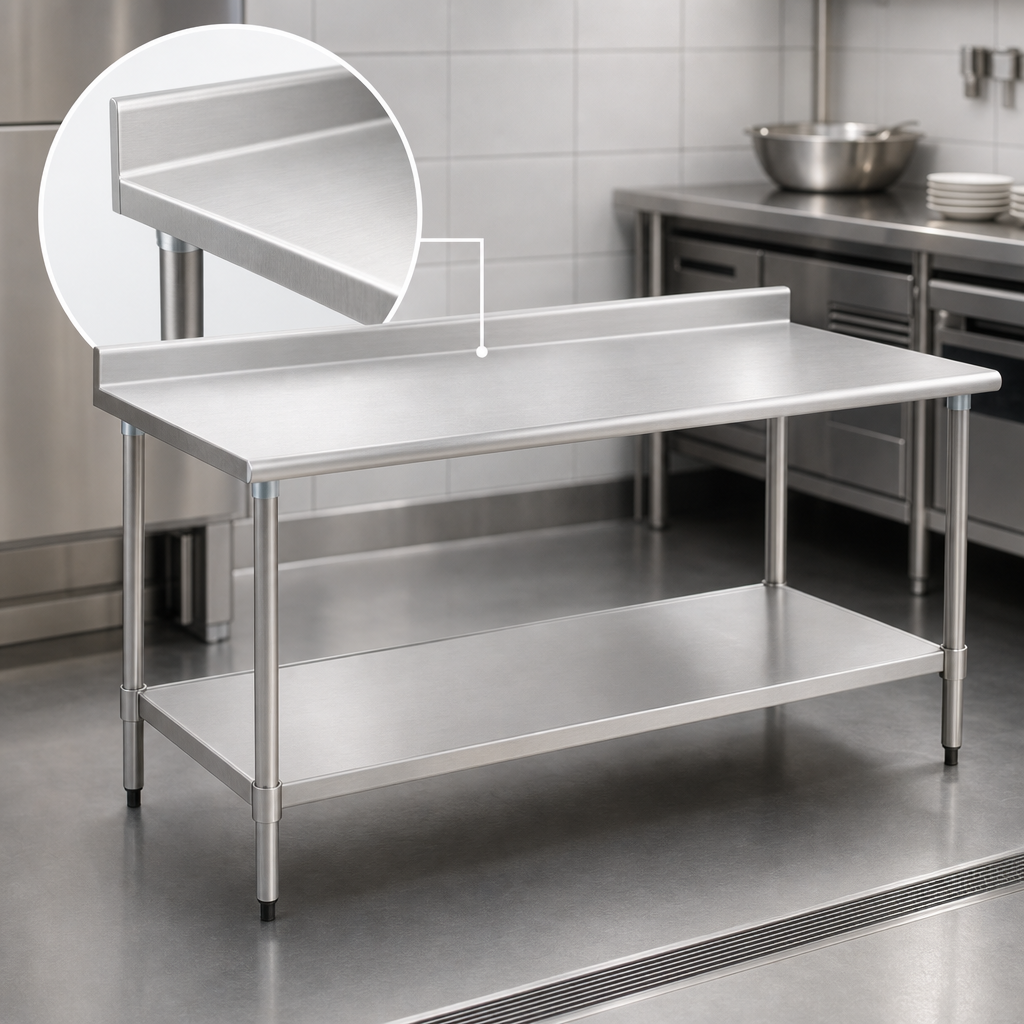 16-Gauge 300 Series Stainless Steel Top