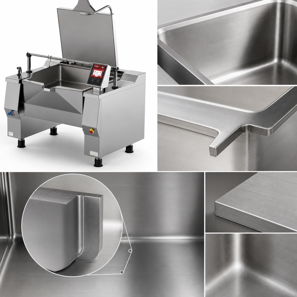 Stainless Steel Cooking Vessel