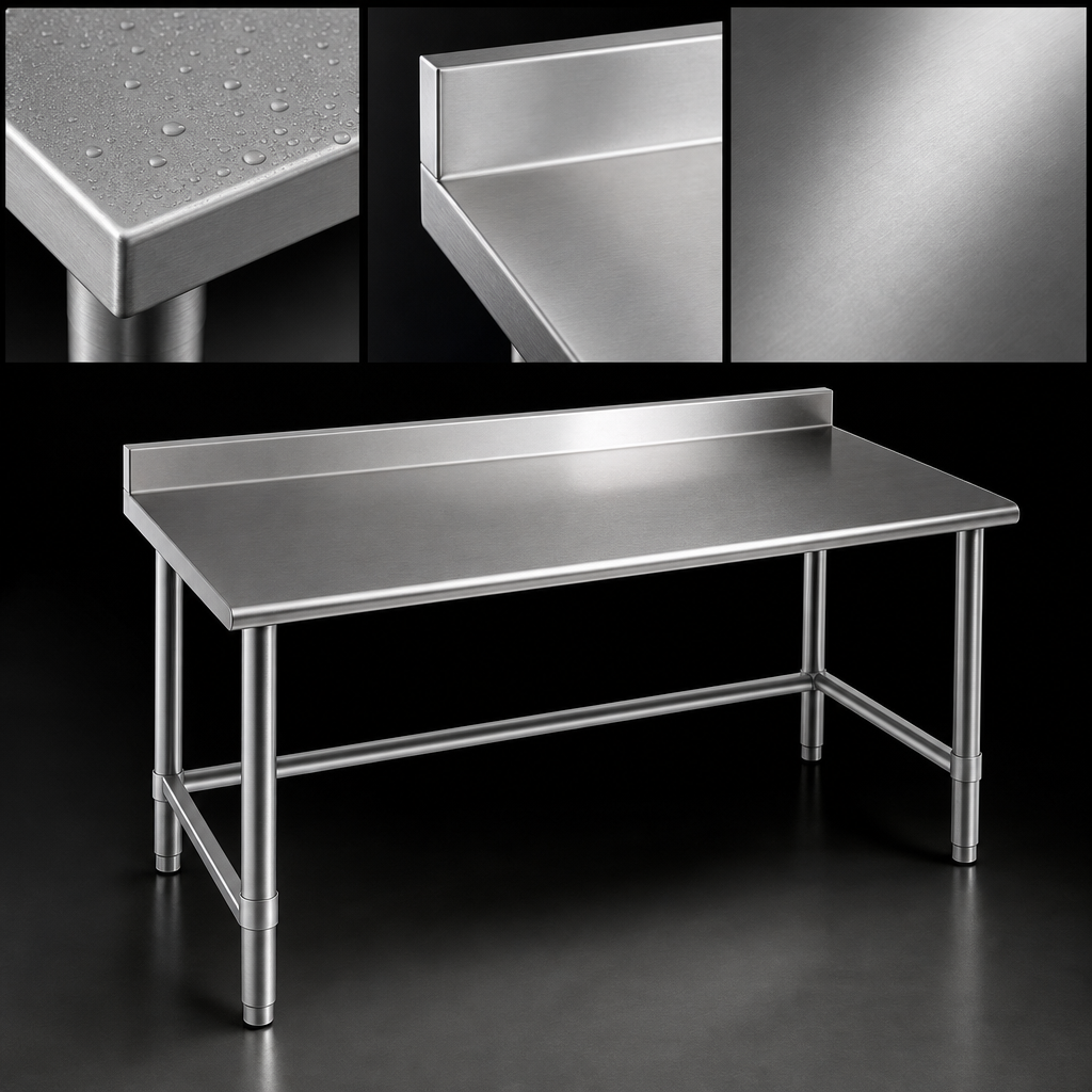 14-Gauge 300 Series Stainless Steel Top