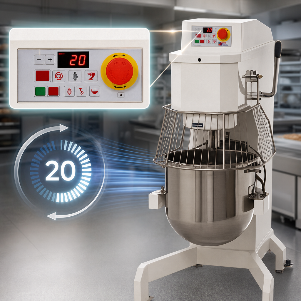 20-Speed Digital Control
