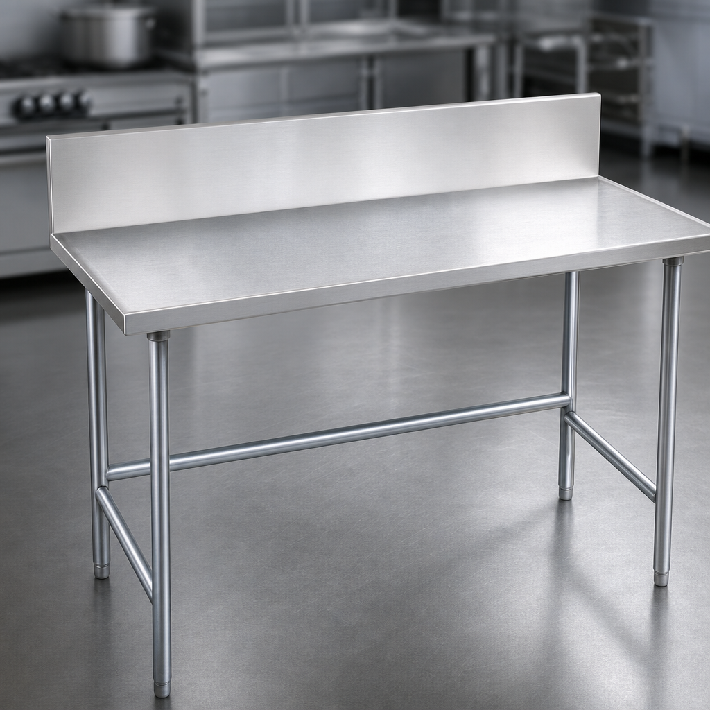 14-Gauge 304 Stainless Steel Top