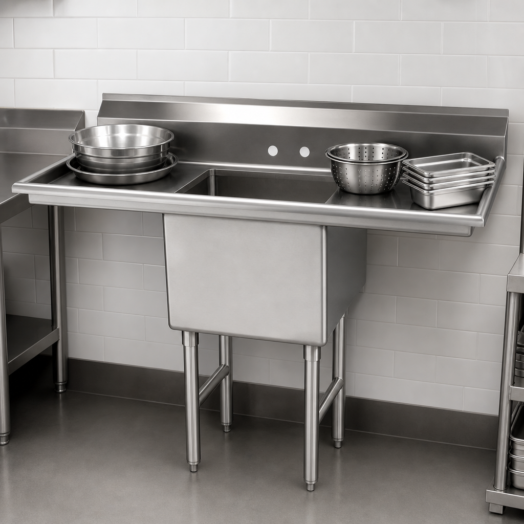 Dual 24-Inch Drainboards
