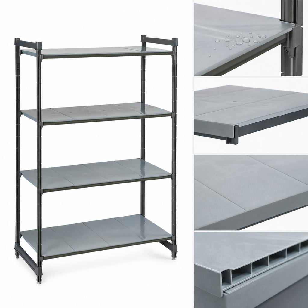 Solid Polypropylene Shelf Plates