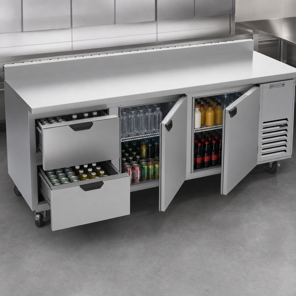 Mixed Door and Drawer Access