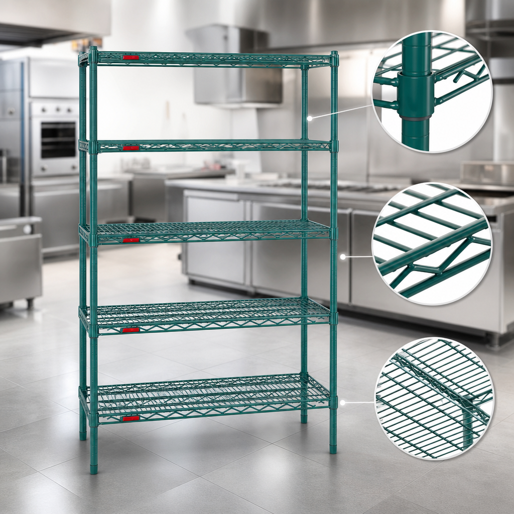 Patented QuadTruss® Shelf Design