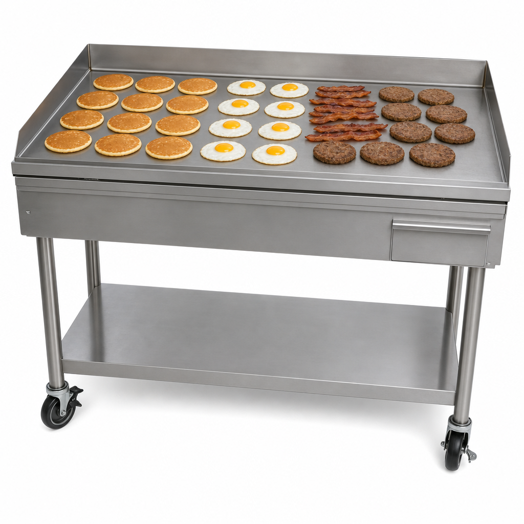 Large 48-Inch Griddle Surface