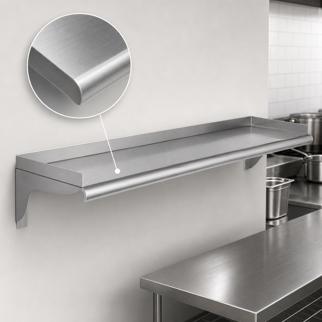 16 Gauge Type 430 Stainless Steel Construction