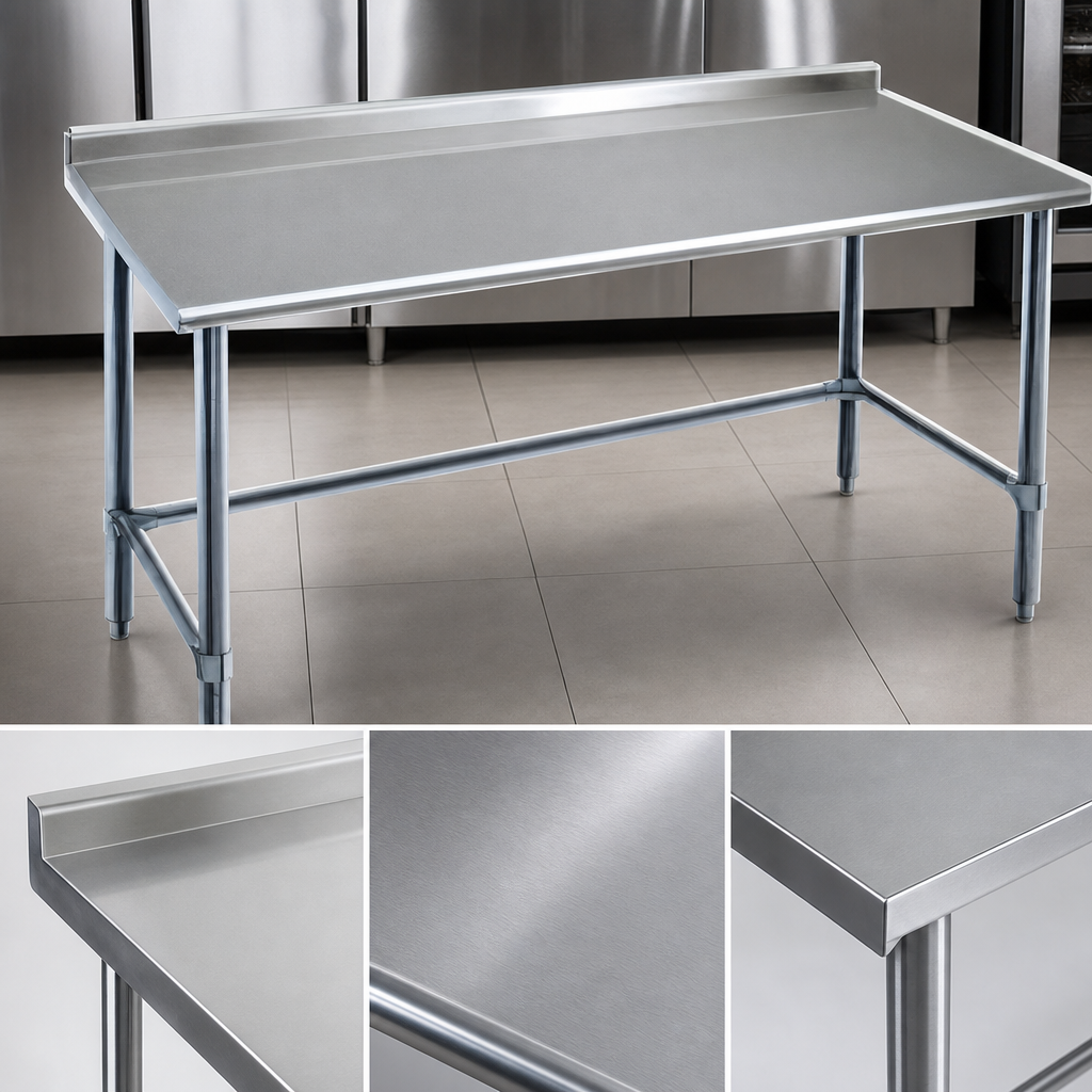 14-Gauge 300 Series Stainless Steel Top