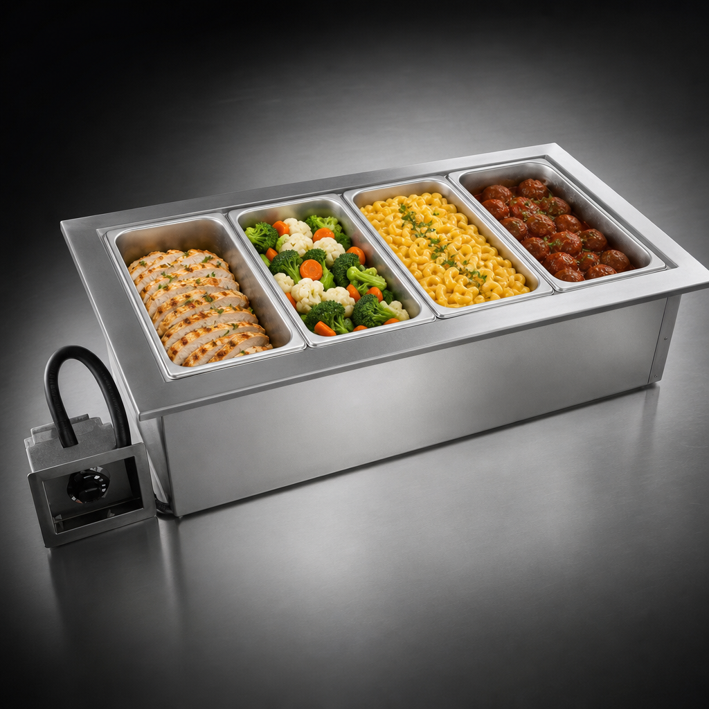Four Full-Size Pan Capacity