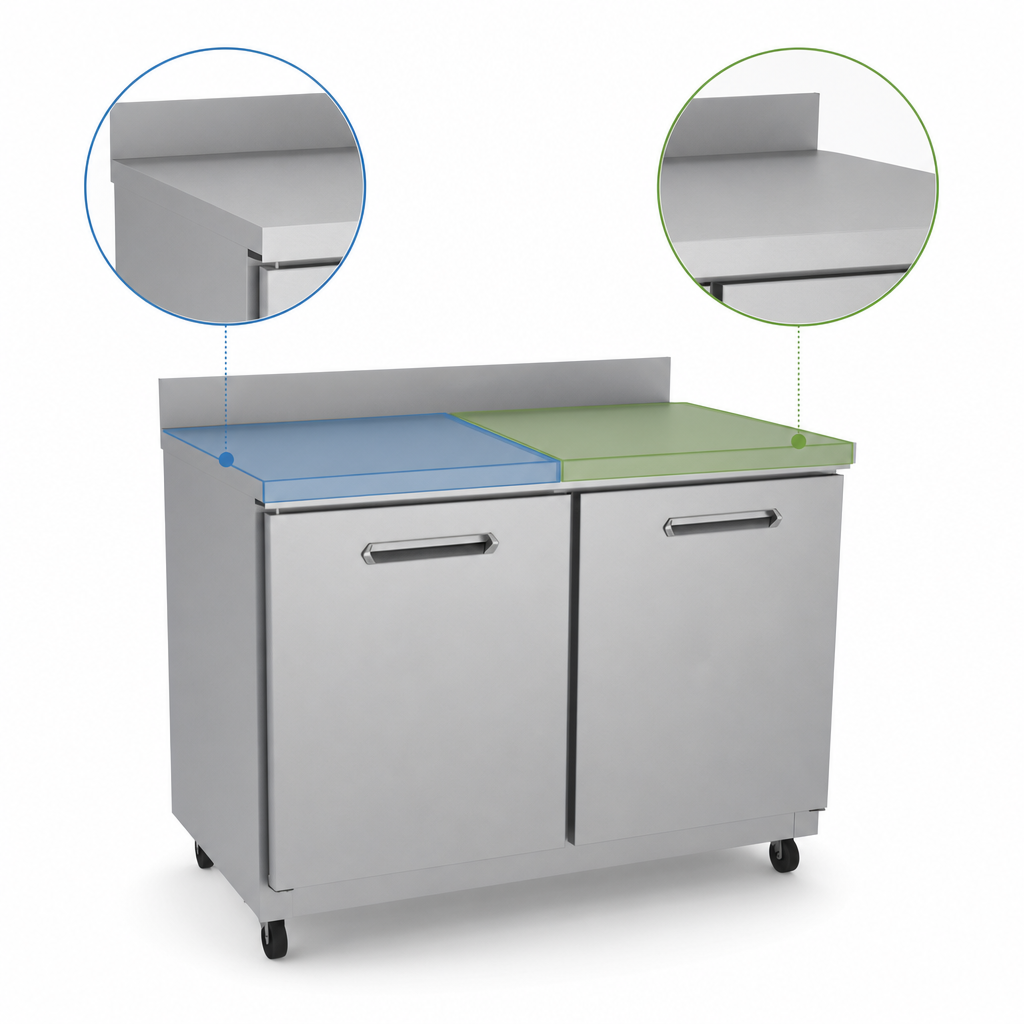 Two-Section Worktop Design