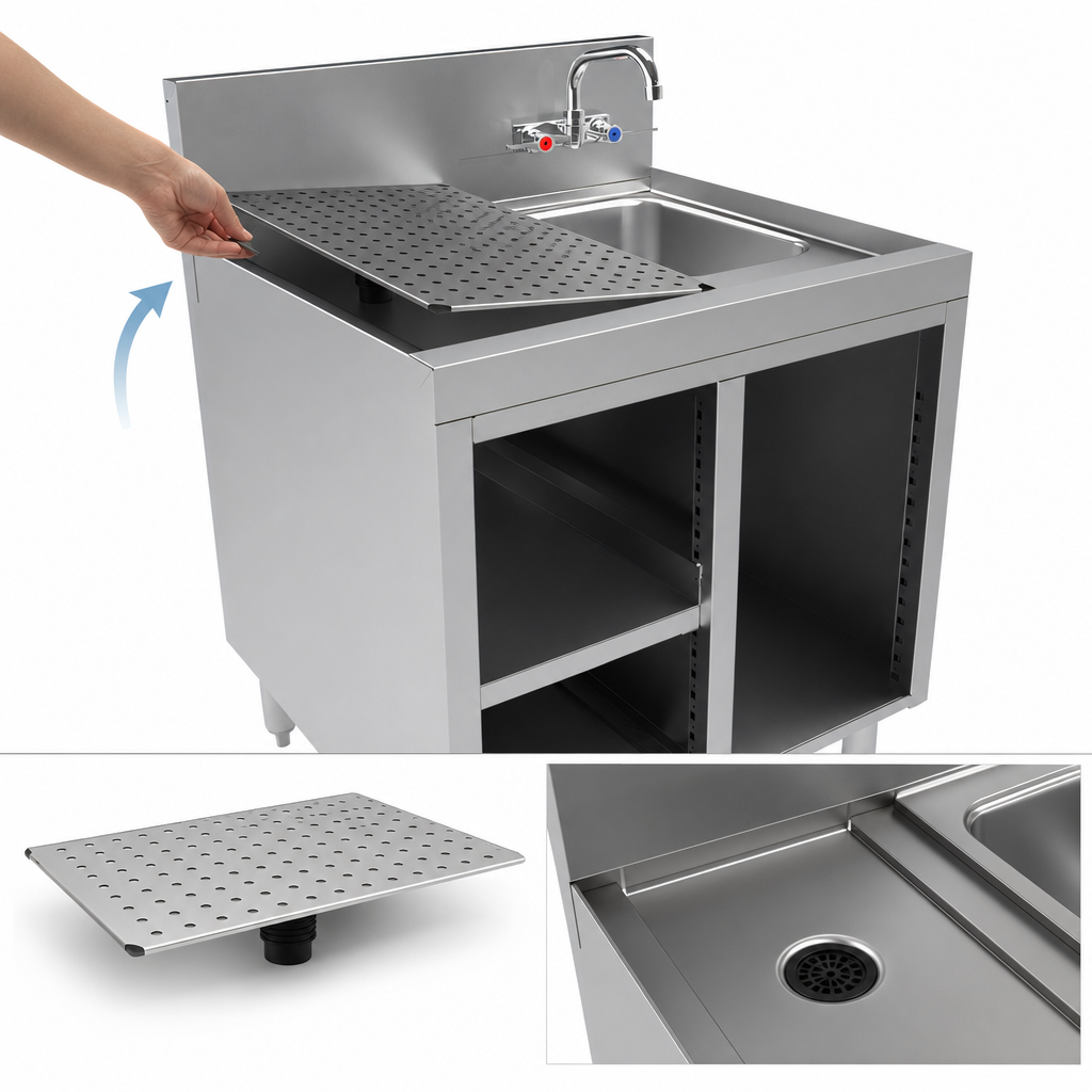 Removable Perforated Drainboard Top