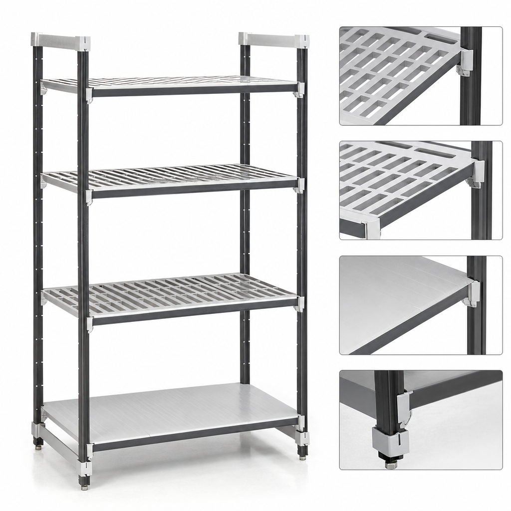 Mixed Shelf Plate Configuration