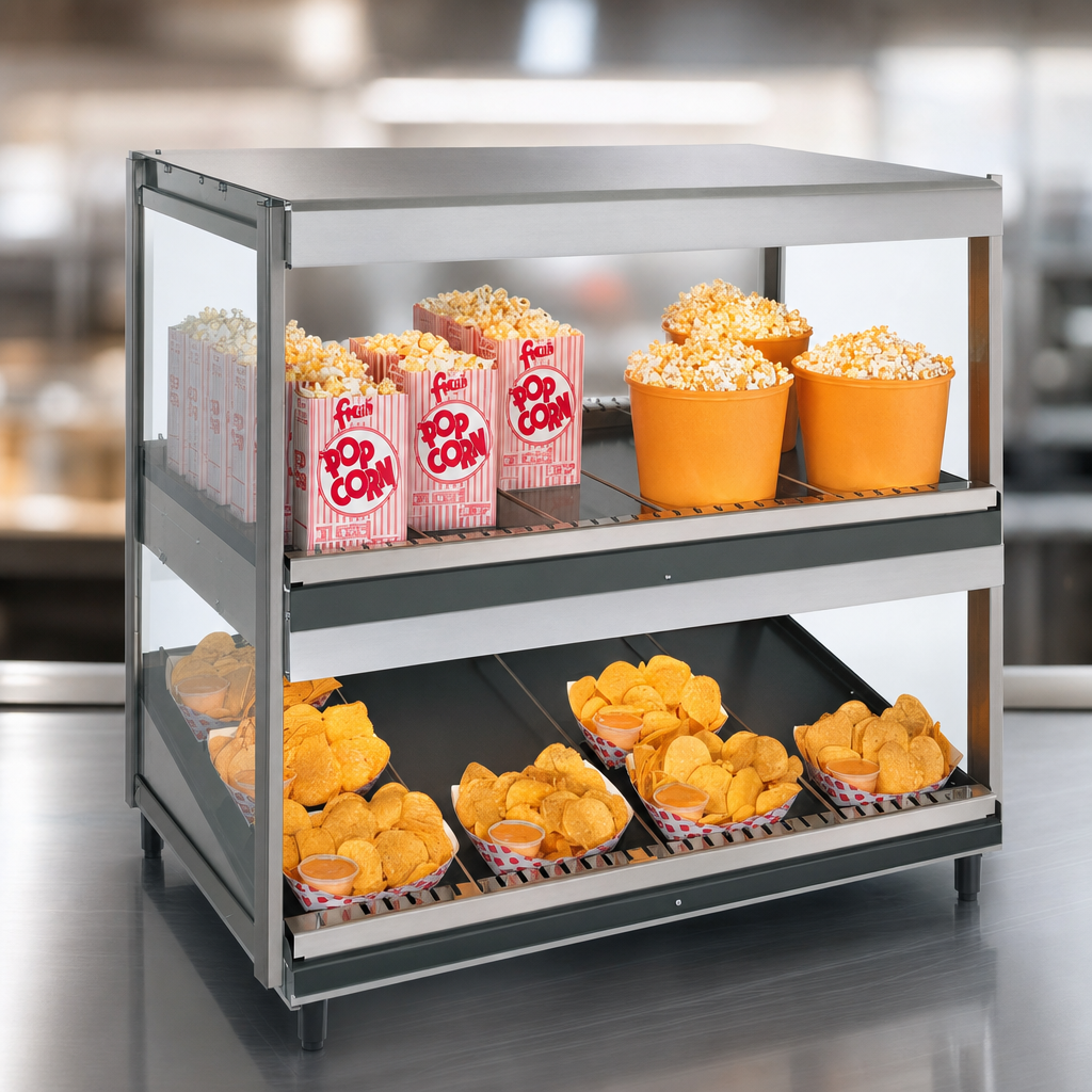 Two-Shelf Merchandising Display