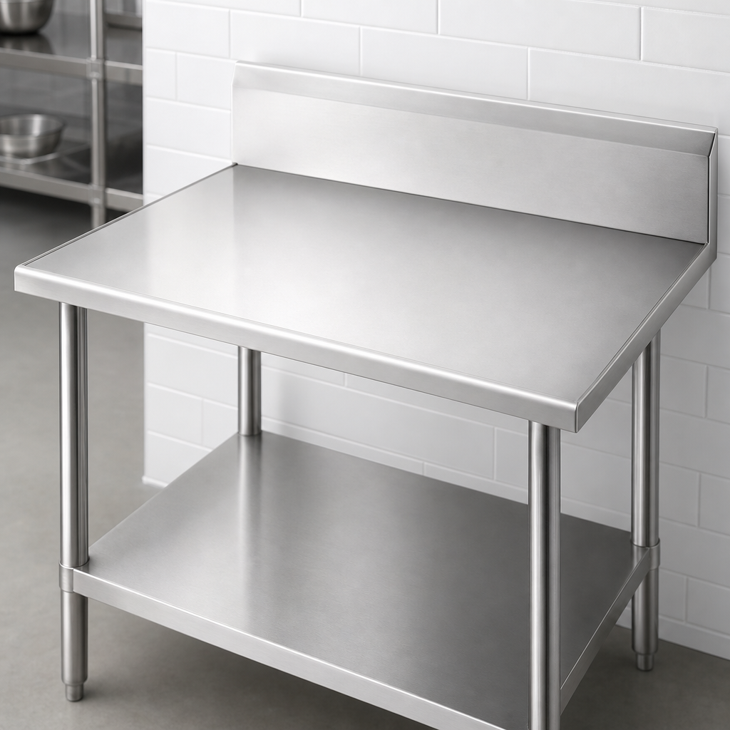 14-Gauge 304 Stainless Steel Top