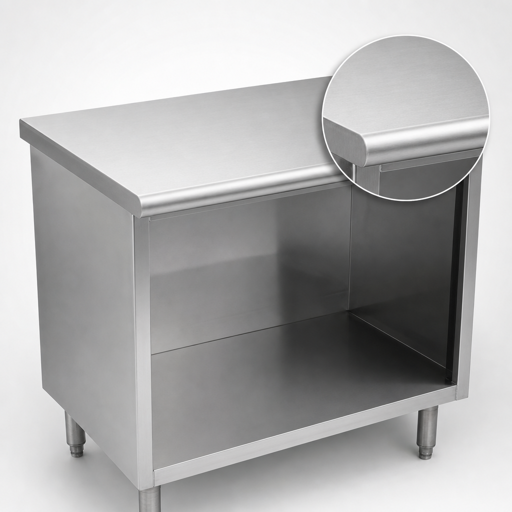 14-Gauge 304 Stainless Steel Top