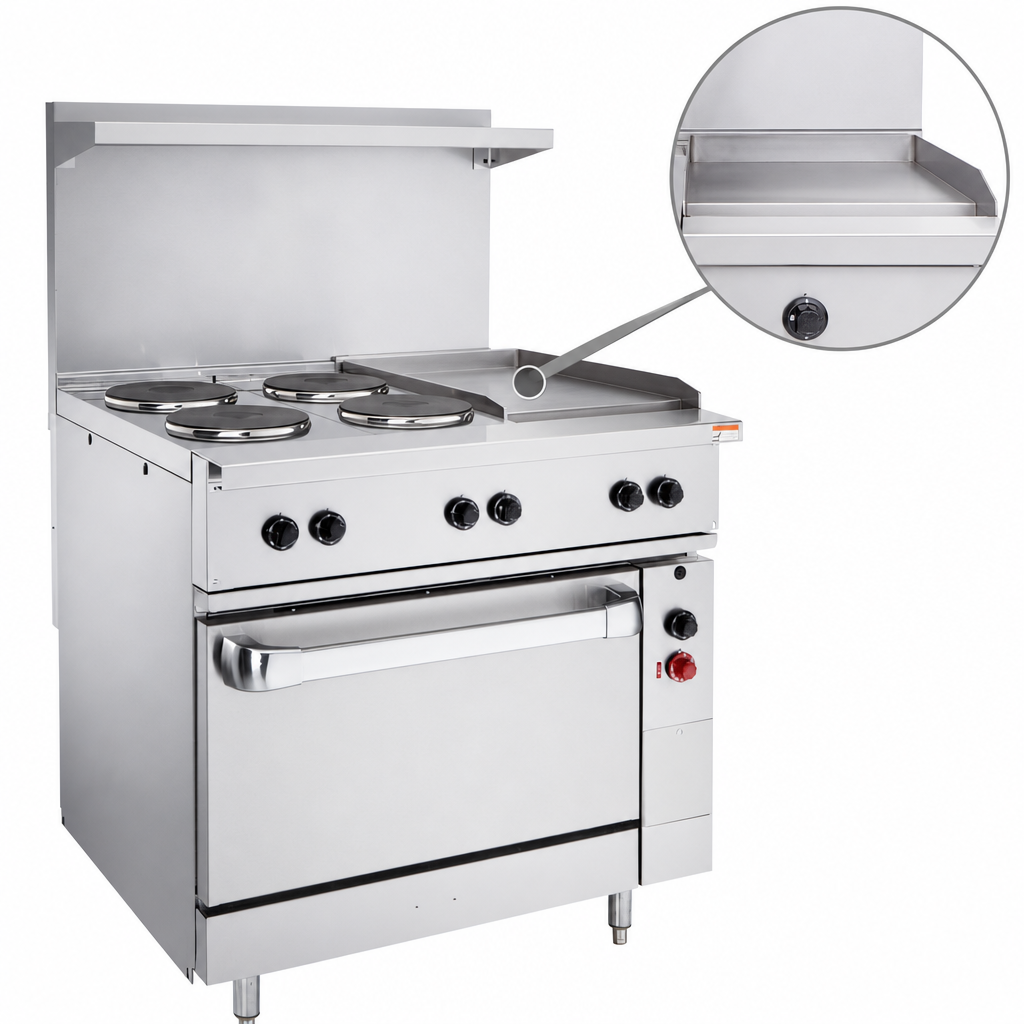 24-Inch Thermostatic Griddle