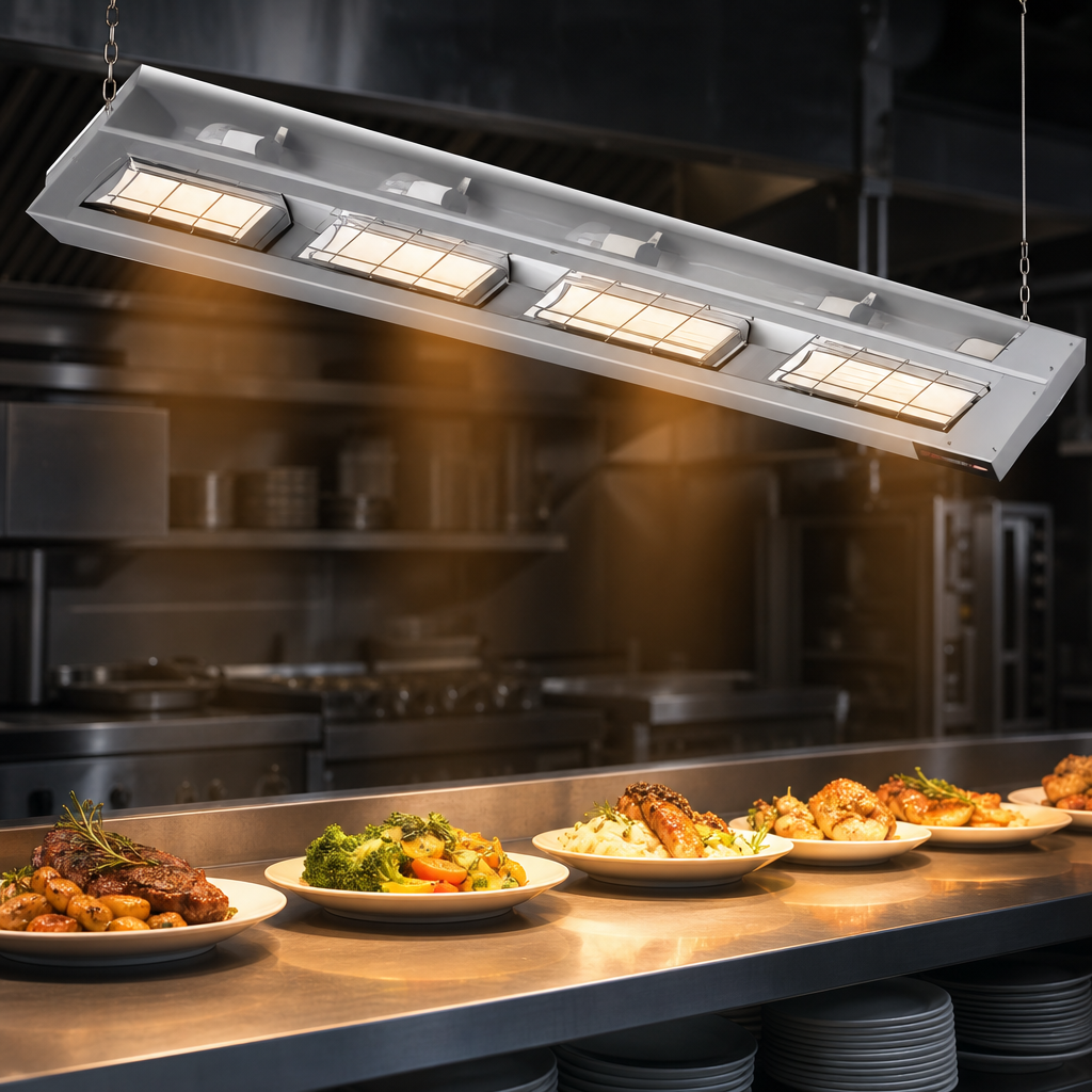 Lighted Infrared Heating
