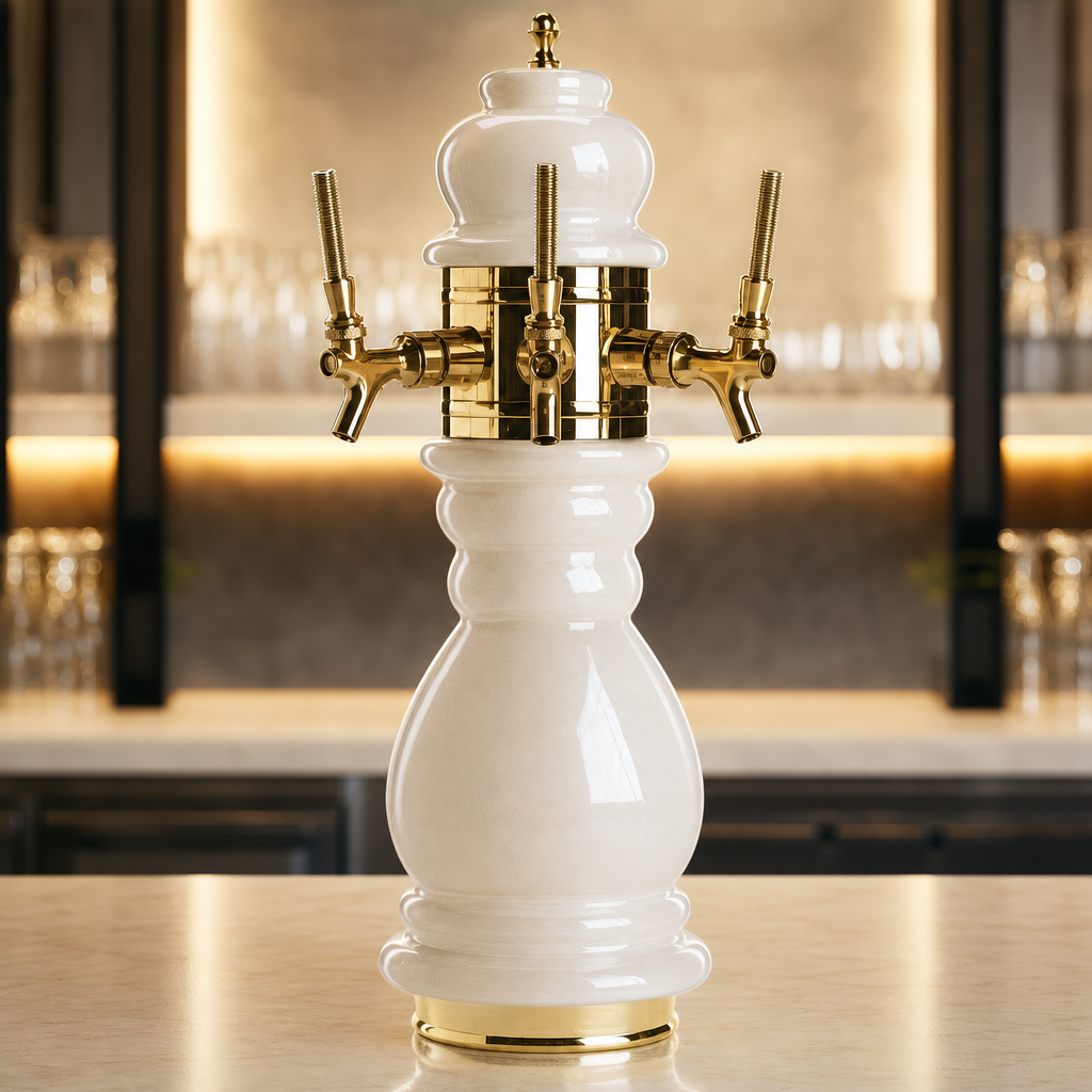 Three Brass-Body Faucets