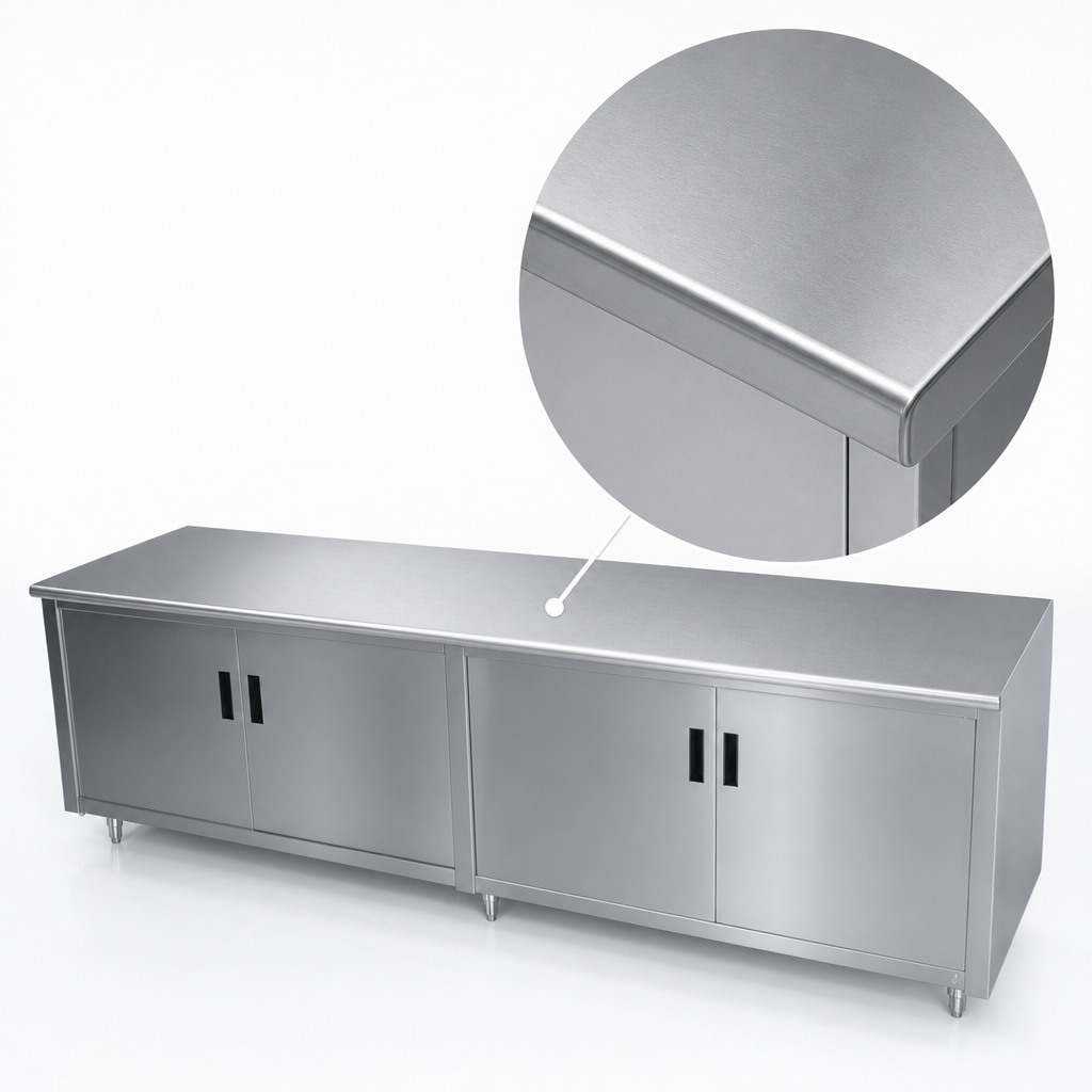 14 Gauge 304 Stainless Steel Top