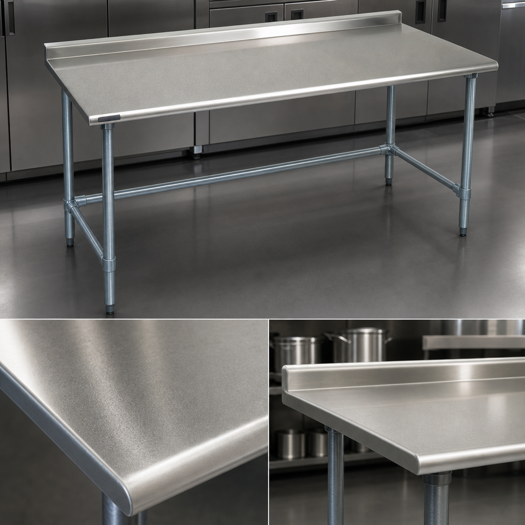 16-Gauge 300 Series Stainless Steel Top