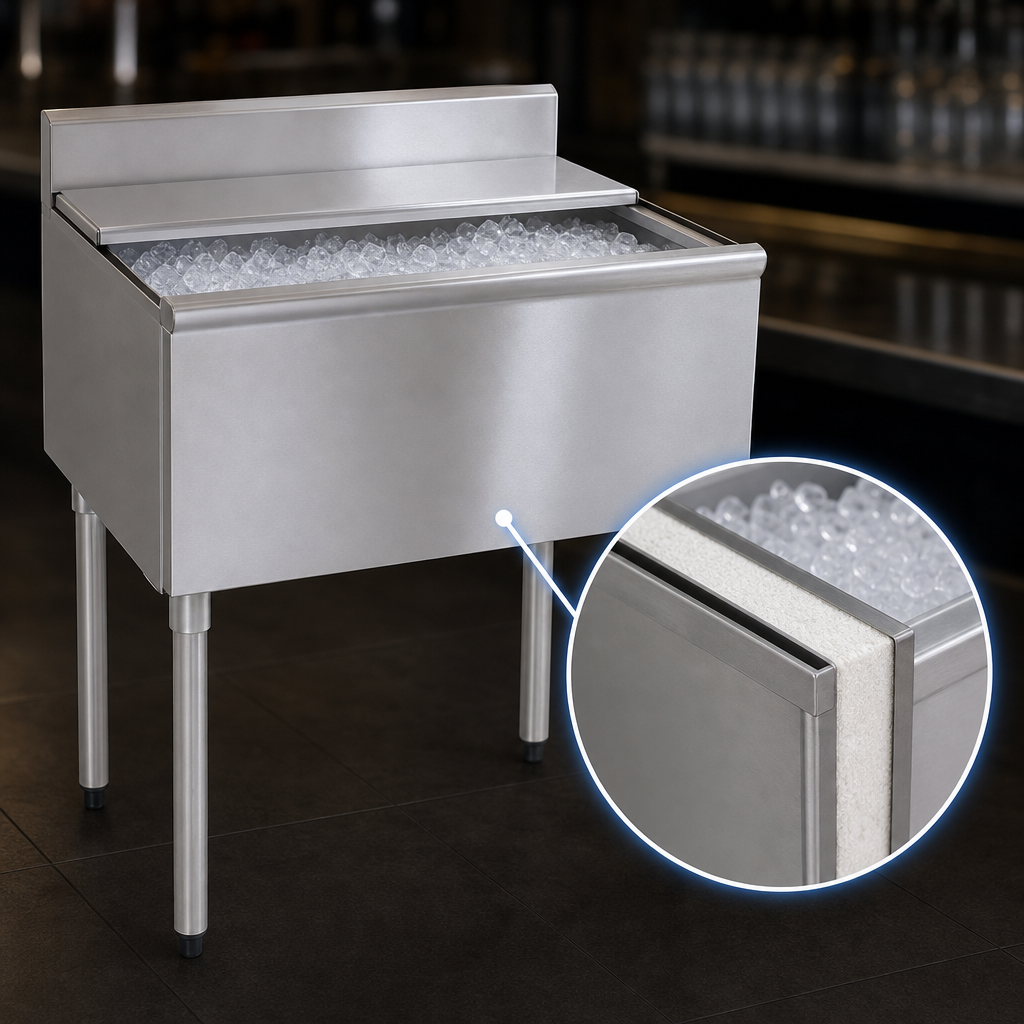 Fully Insulated Ice Bin