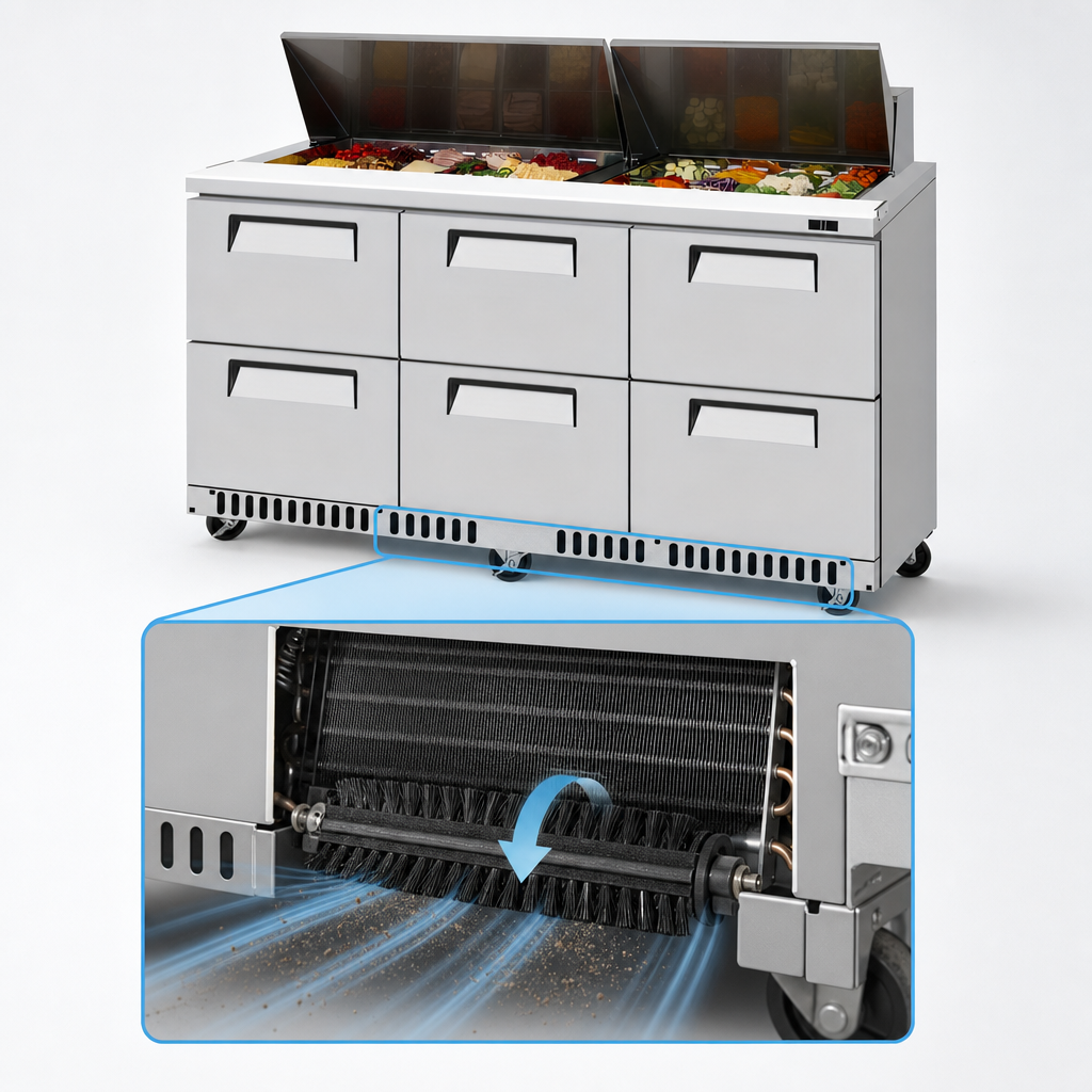 Self-Cleaning Condenser