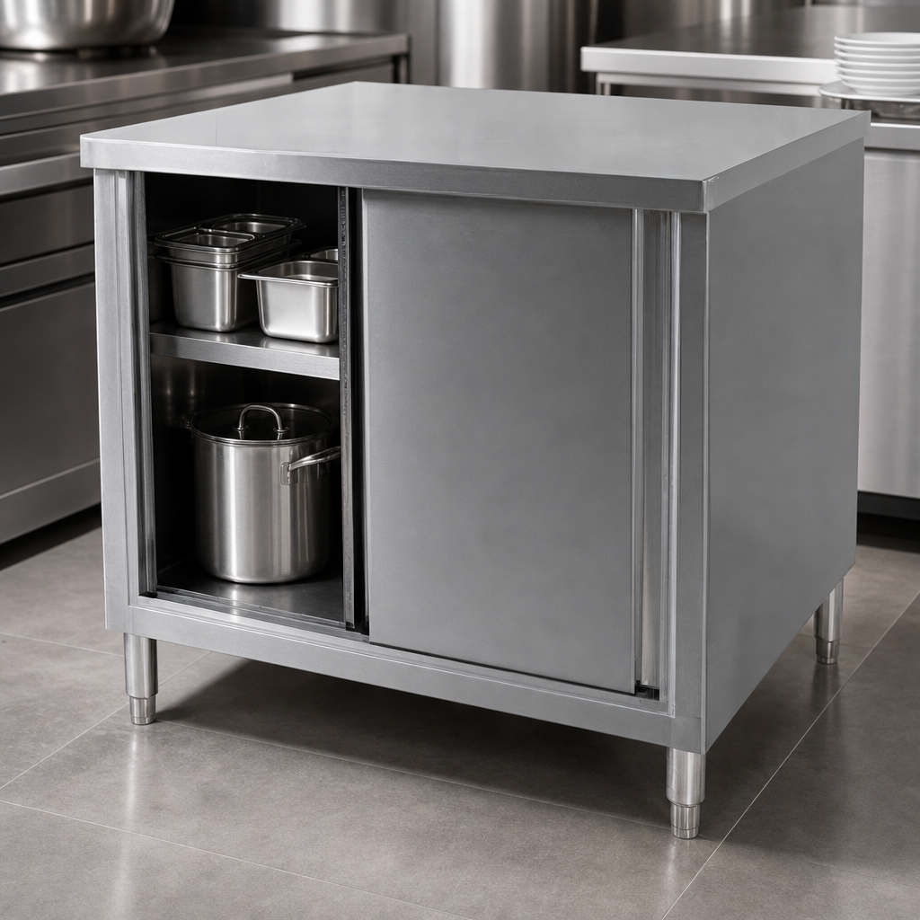 Sliding Door Cabinet Base