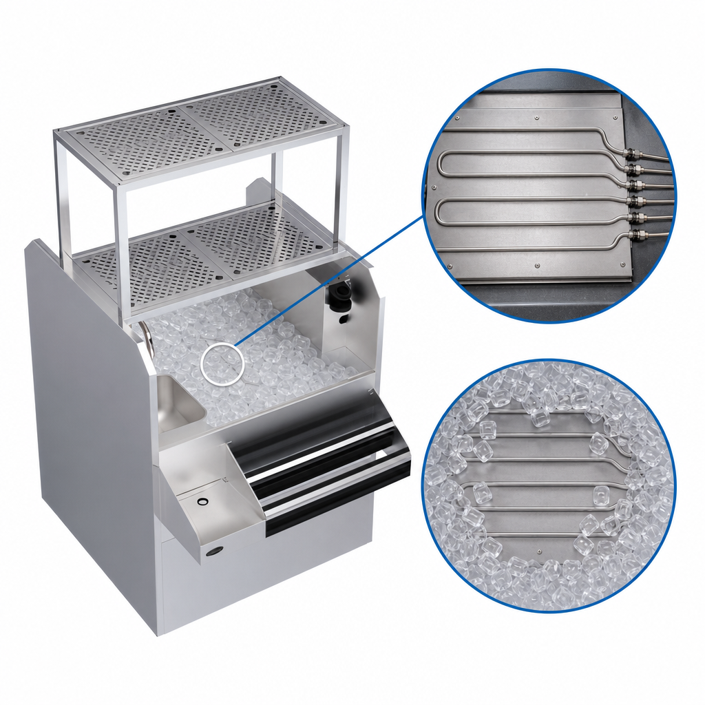 Built-In 10-Circuit Cold Plate