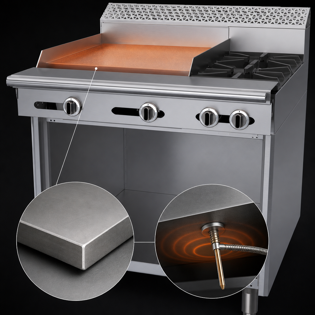 24-Inch Thermostatic Griddle