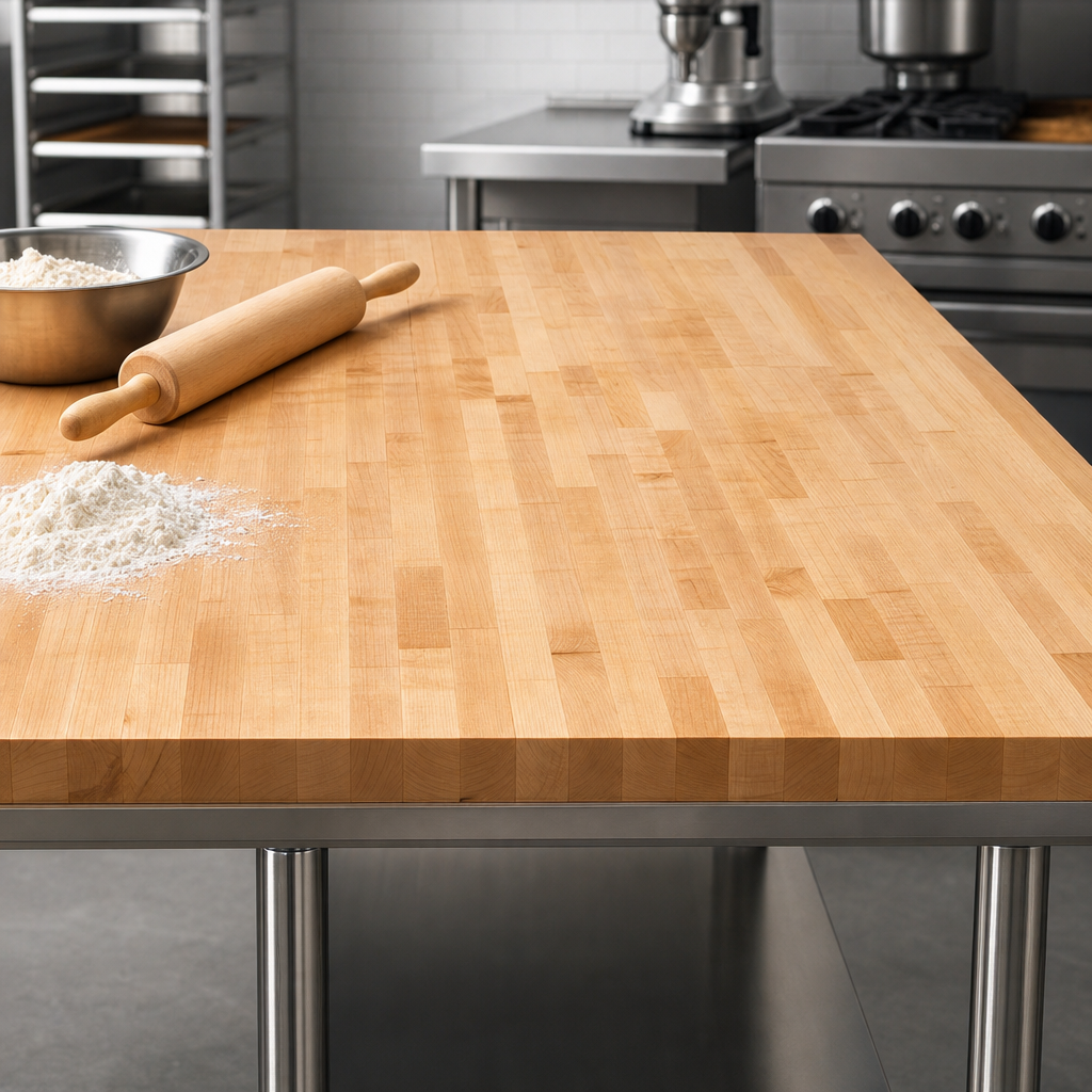 Edge Grain Flat Top