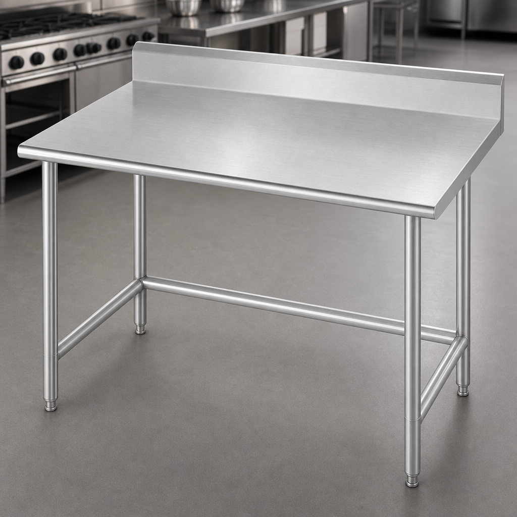 16-Gauge 304 Stainless Steel Top