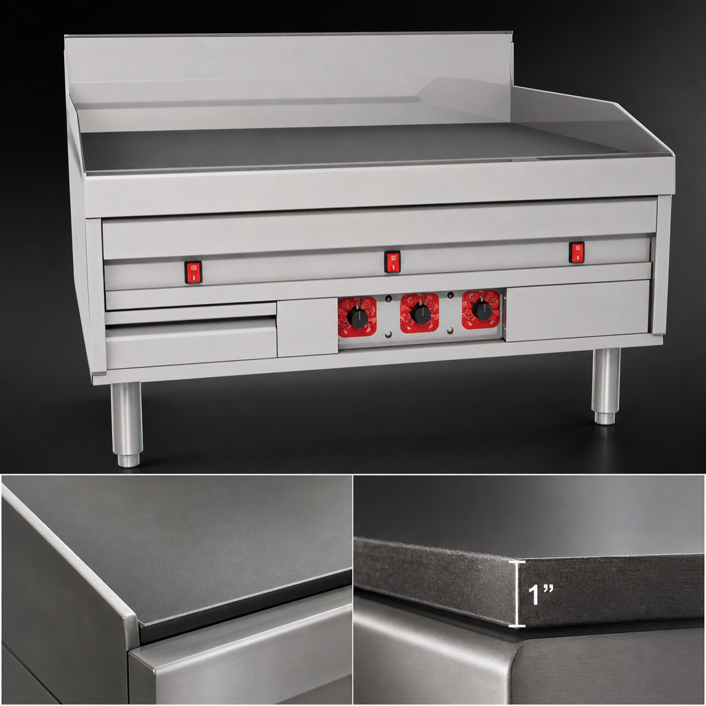 Heavy-Duty Griddle Plate